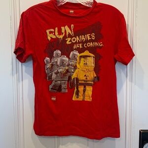 Lego Youth “Zombies are Coming” Graphic T-Shirt - Size M